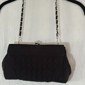 Vera Bradley Black Quilted Handbag